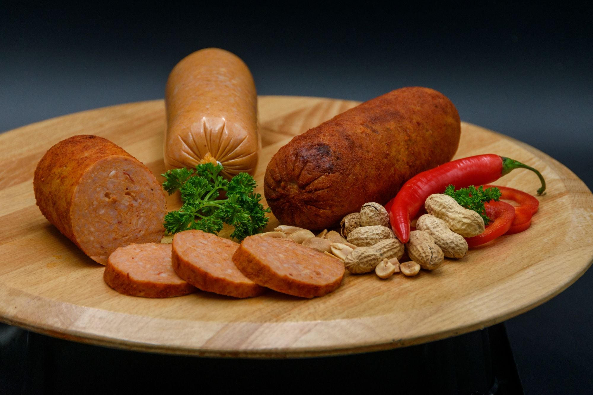 grill worst van kippendij, Satéh 350 gram.***