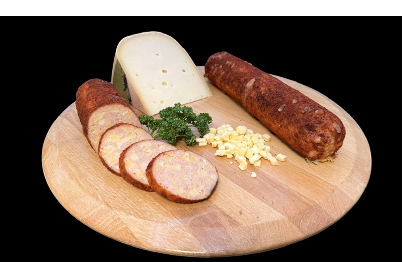 grill worst van kippendij met kaas 600gram.***