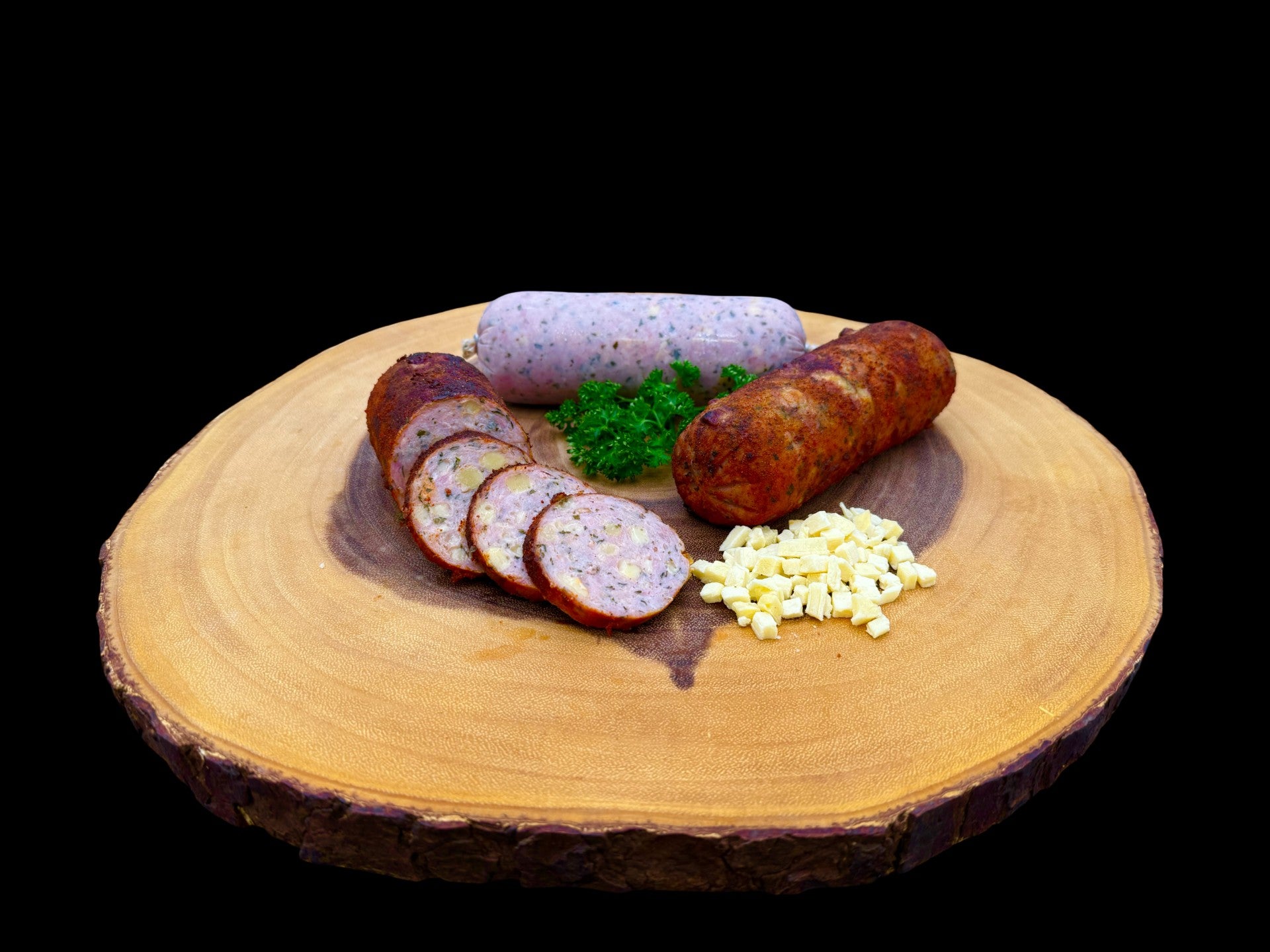 Kruiden varken grill worst met kaas***